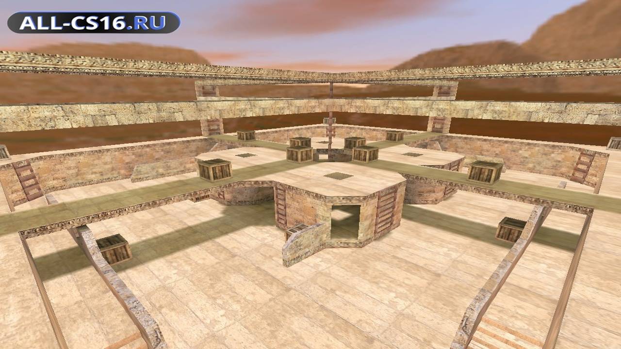 Карта «gg_fy_deagle_dustworld3» для CS 1.6 для CS 1.6