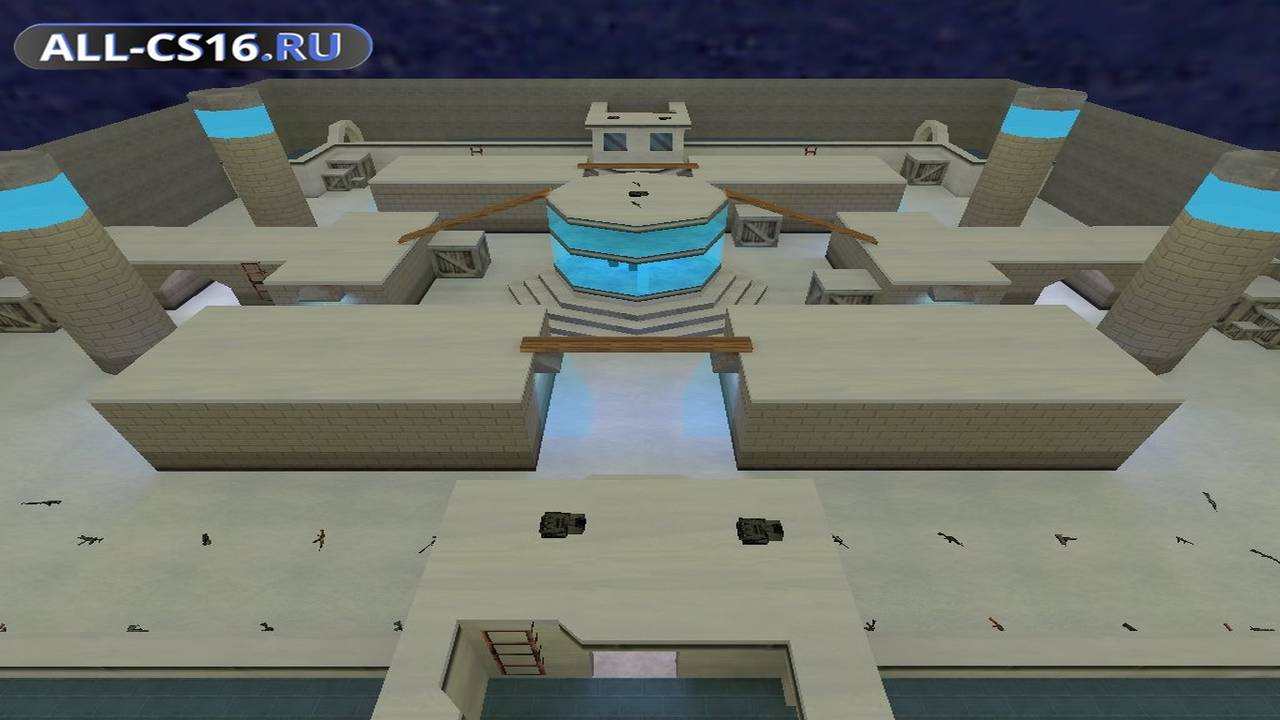 Карта «gg_fy_iceworld_1337» для CS 1.6 для CS 1.6