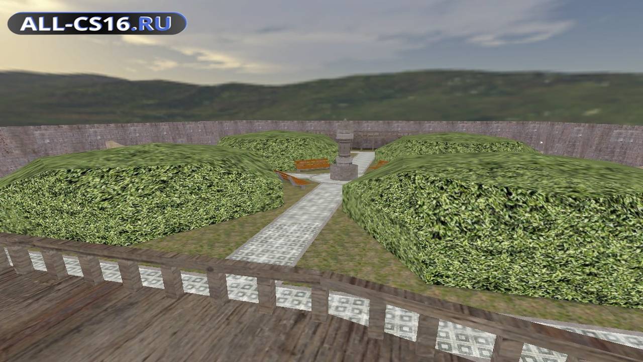 Карта «gg_gardenworld» для CS 1.6 для CS 1.6