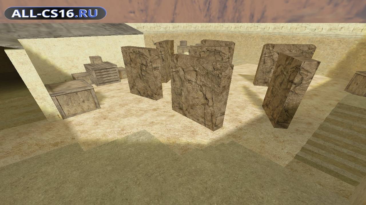 Карта «gg_hills_des» для CS 1.6 для CS 1.6