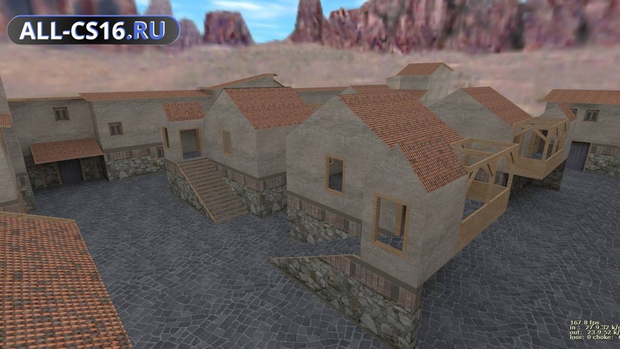 Карта «gg_inferno_bgg» для CS 1.6 для CS 1.6