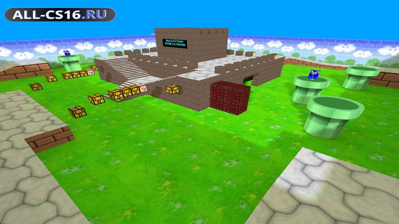 Карта «gg_js_mario» для CS 1.6 для CS 1.6