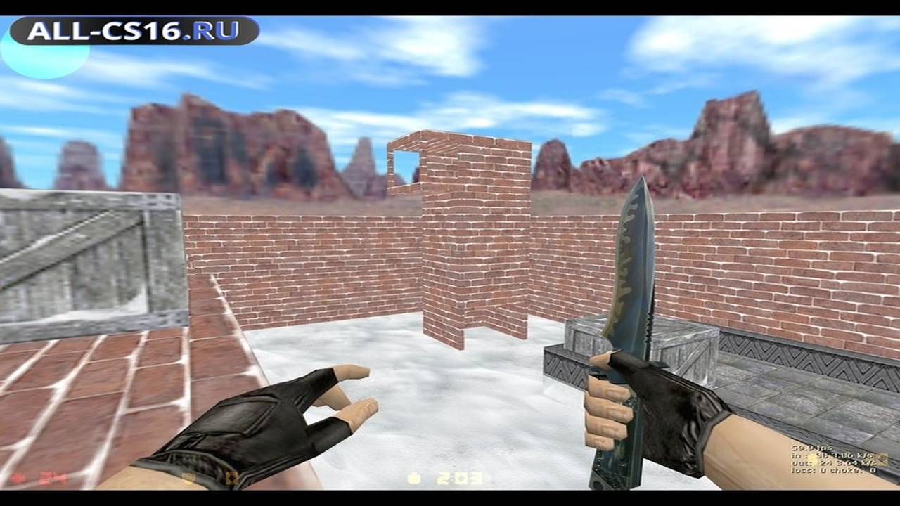 Карта «gg_jukecity_snow» для CS 1.6 для CS 1.6