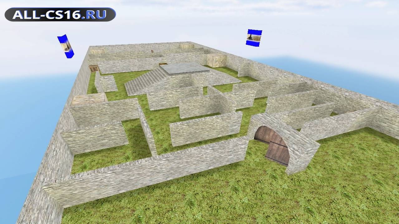Карта «gg_labyrinth» для CS 1.6 для CS 1.6