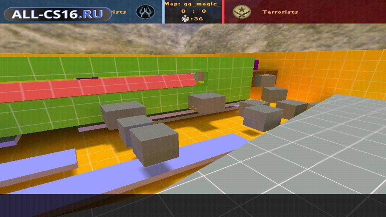 Карта «gg_magic_dev» для CS 1.6 для CS 1.6