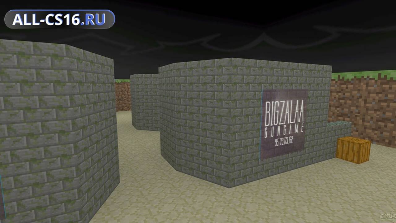 Карта «gg_minecraft_mini» для CS 1.6 для CS 1.6