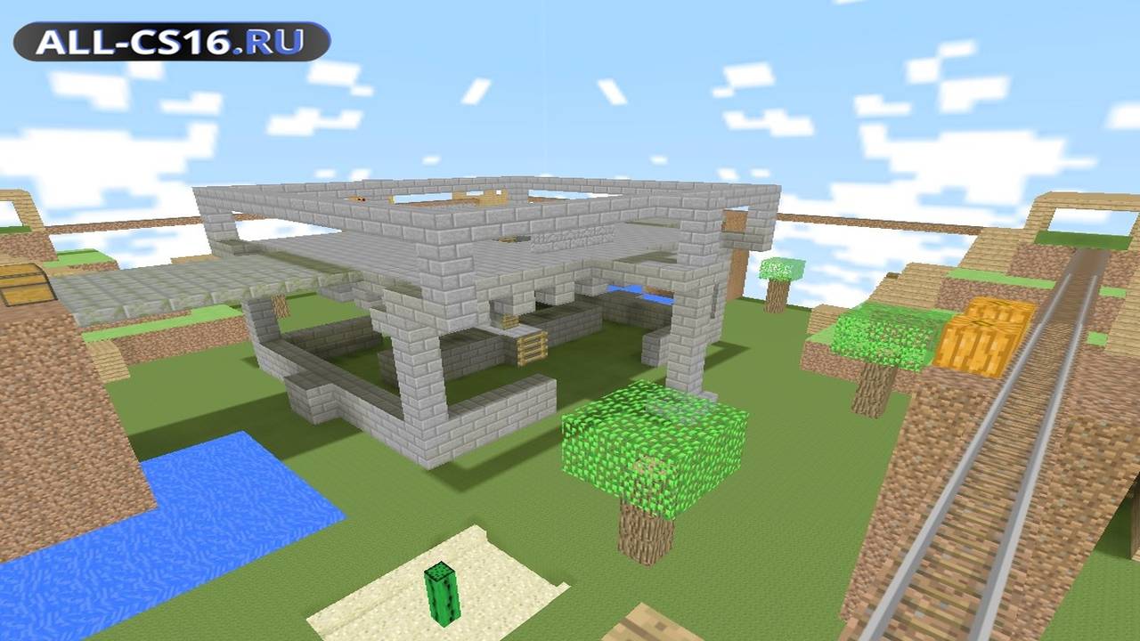 Карта «gg_minecraftempire» для CS 1.6 для CS 1.6