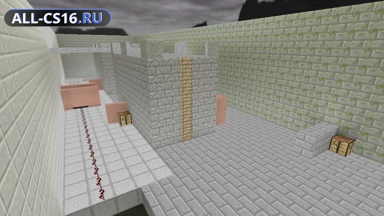 Карта «gg_minecraftministone» для CS 1.6 для CS 1.6