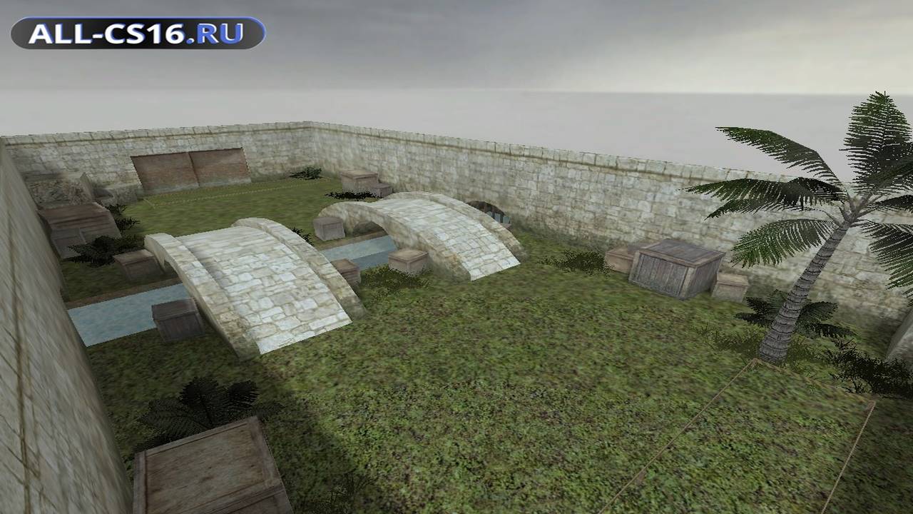 Карта «gg_mini_bridges» для CS 1.6 для CS 1.6