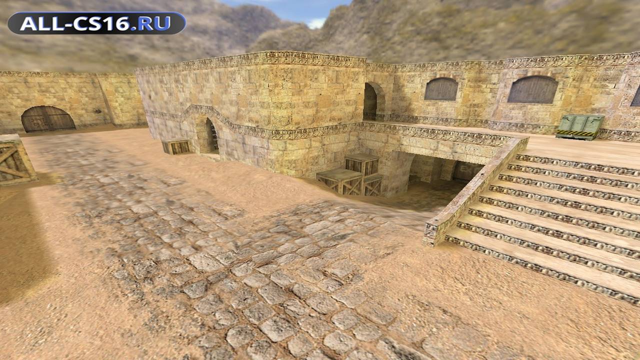 Карта «gg_mini_dust2» для CS 1.6 для CS 1.6