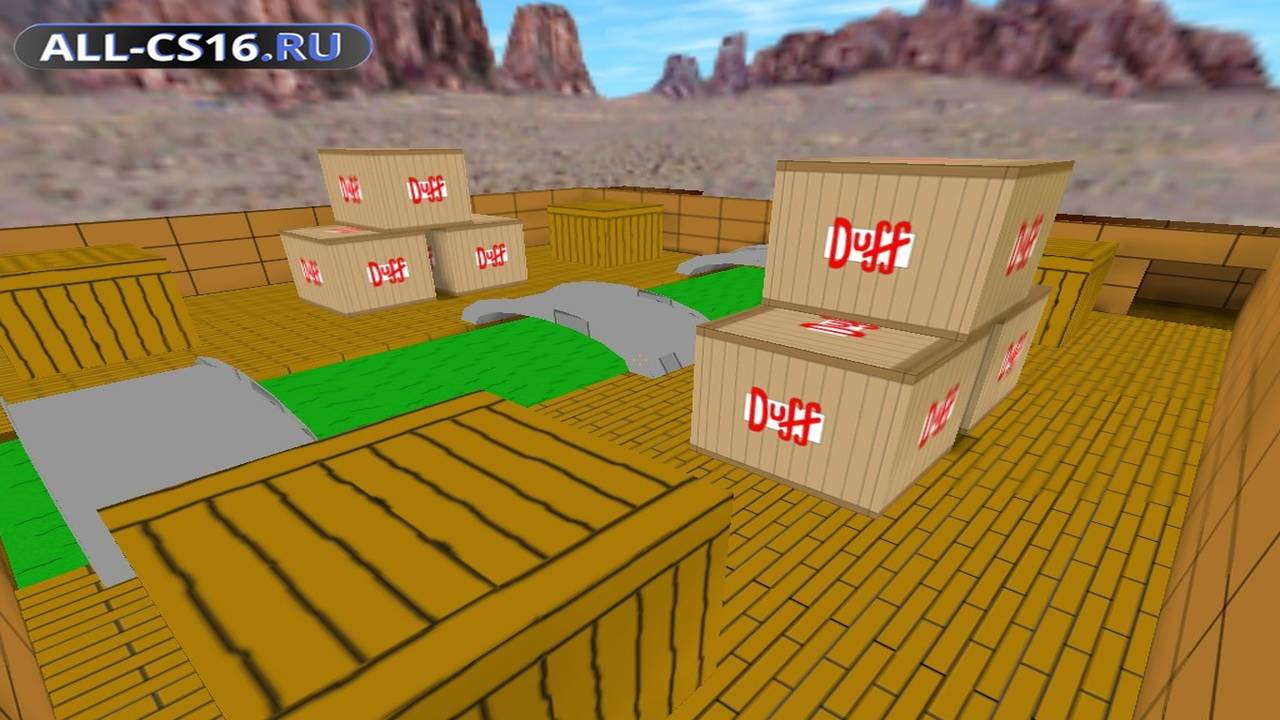 Карта «gg_mini_simpsons» для CS 1.6 для CS 1.6