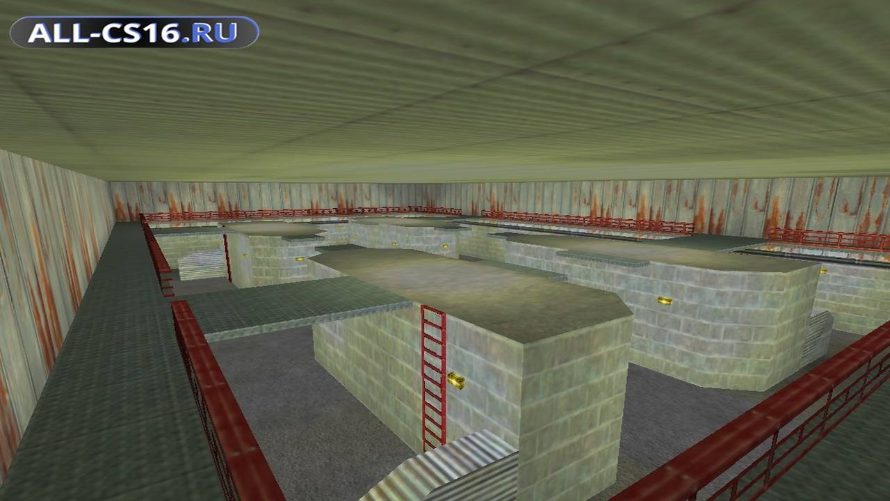 Карта «gg_nuke_mini» для CS 1.6 для CS 1.6