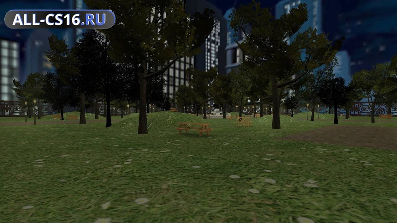 Карта «gg_park_night_nyc» для CS 1.6 для CS 1.6