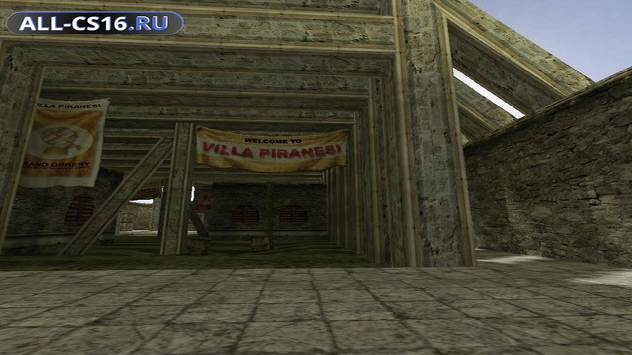 Карта «gg_piranesi» для CS 1.6 для CS 1.6