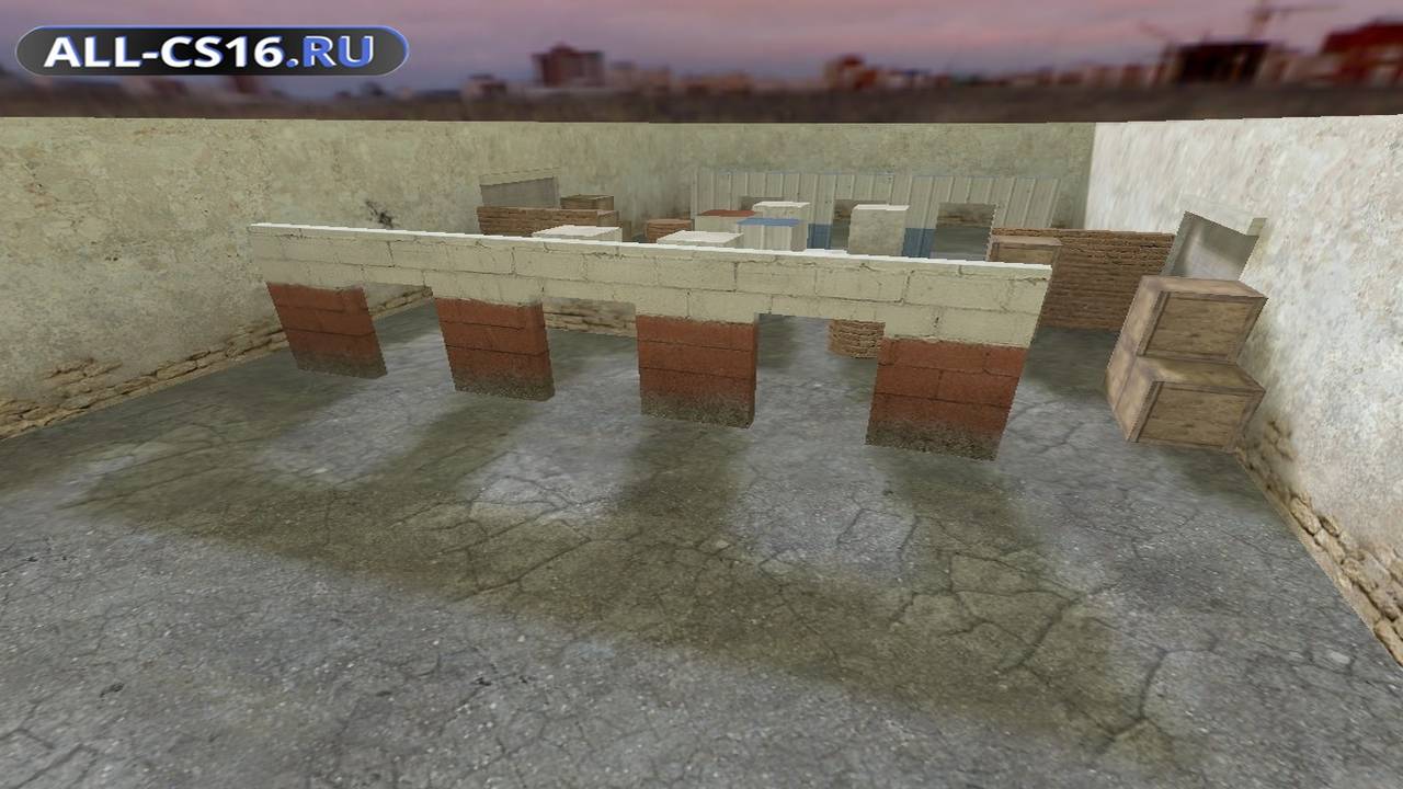 Карта «gg_promzona_style» для CS 1.6 для CS 1.6