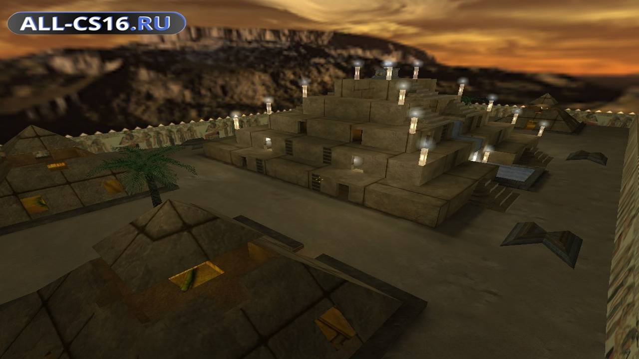 Карта «gg_pyramids» для CS 1.6 для CS 1.6