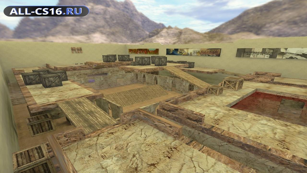 Карта «gg_ra_battlefield» для CS 1.6 для CS 1.6