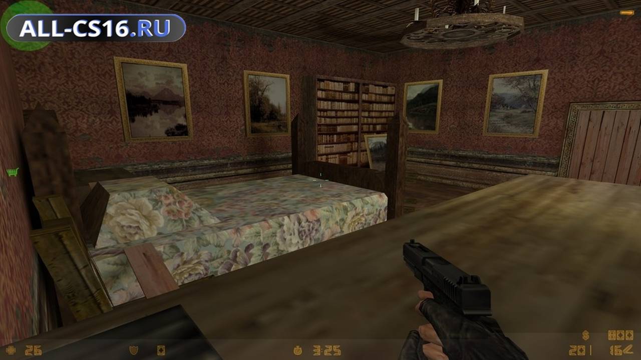 Карта «gg_rats_bedroom» для CS 1.6 для CS 1.6