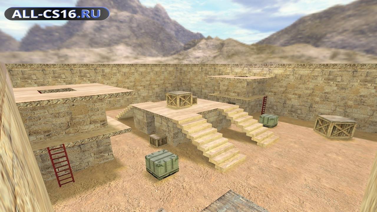 Карта «gg_rukojop» для CS 1.6 для CS 1.6