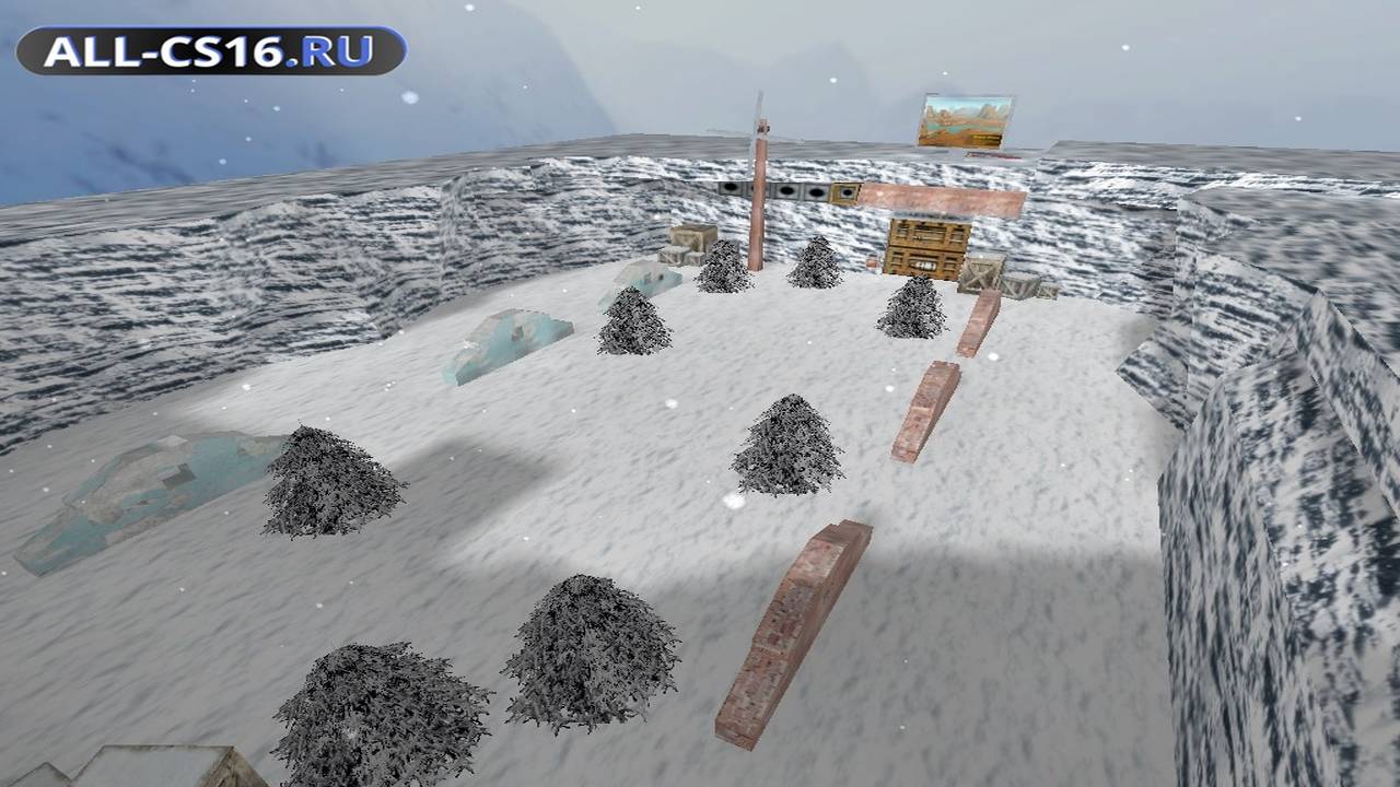 Карта «gg_russia_snow_remap» для CS 1.6 для CS 1.6