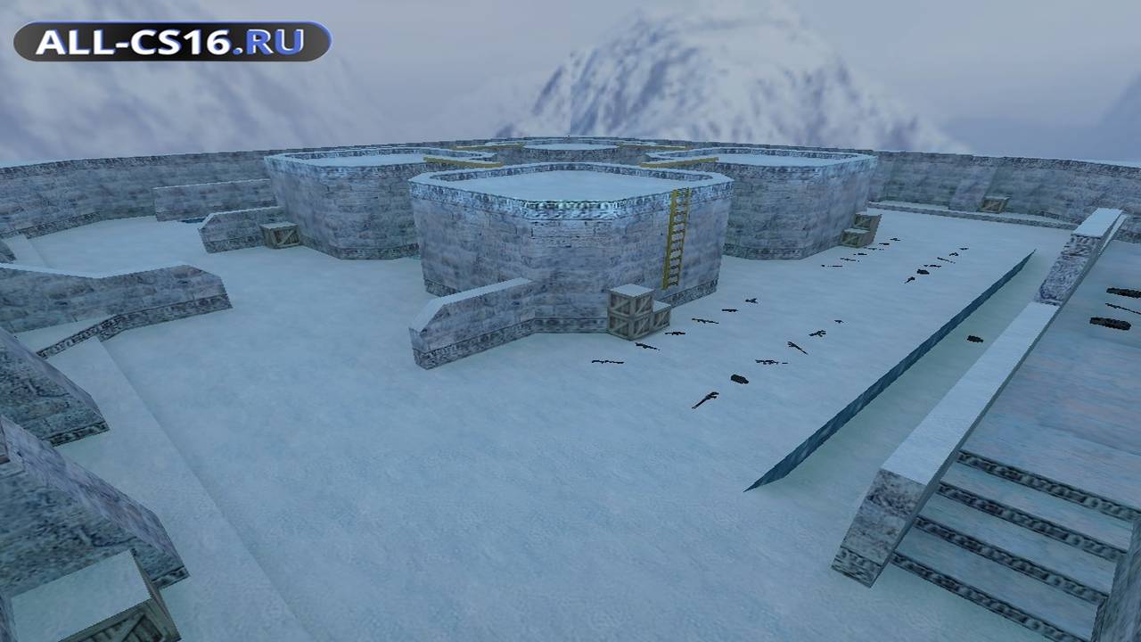 Карта «gg_snow3» для CS 1.6 для CS 1.6