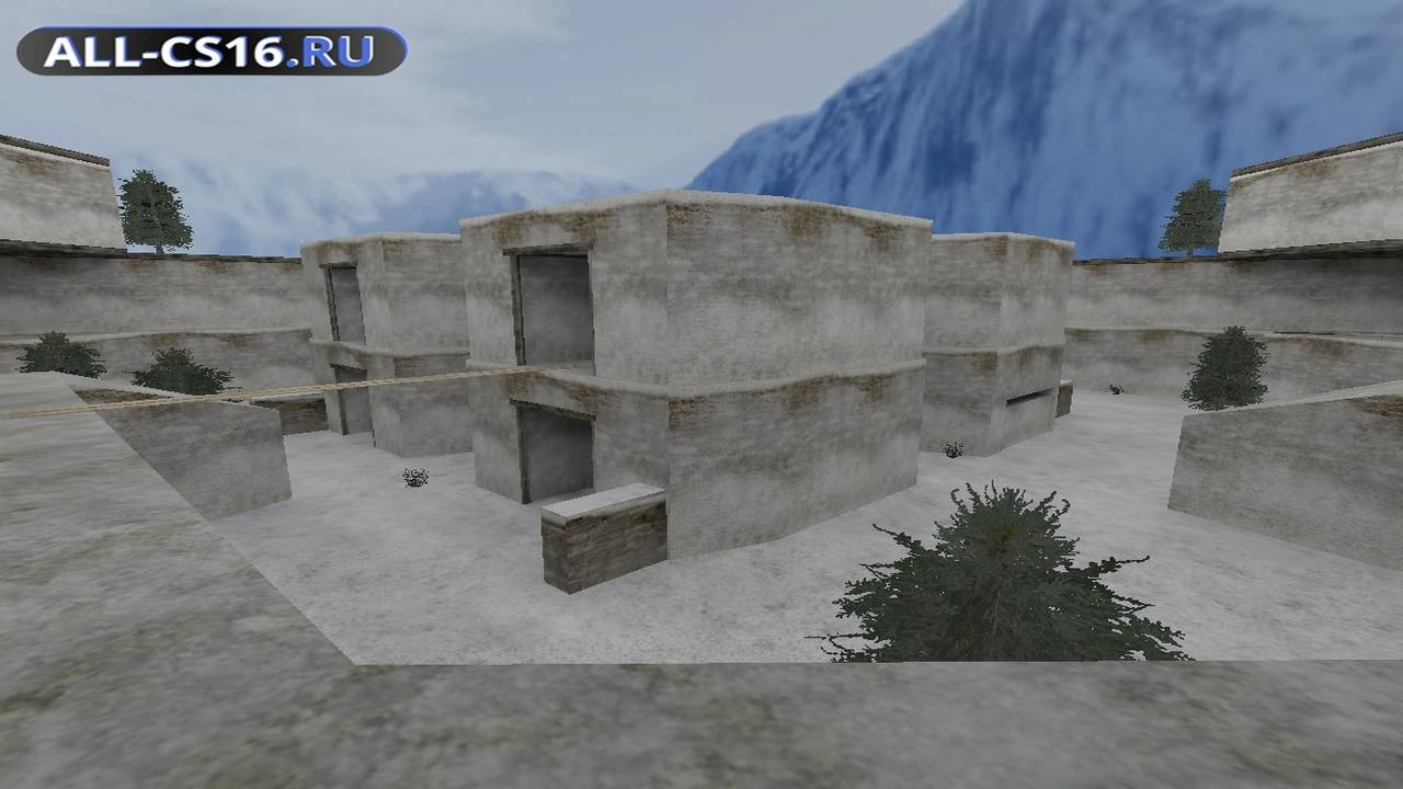 Карта «gg_snow_dino_rmx» для CS 1.6 для CS 1.6