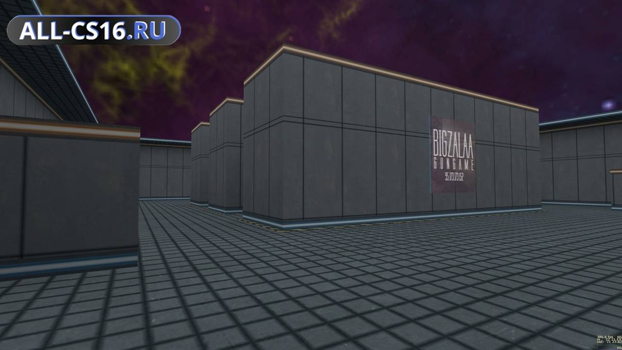 Карта «gg_spacextwo» для CS 1.6 для CS 1.6