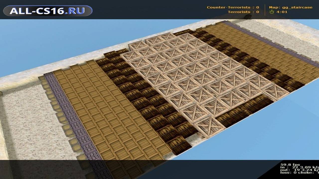 Карта «gg_staircase» для CS 1.6 для CS 1.6