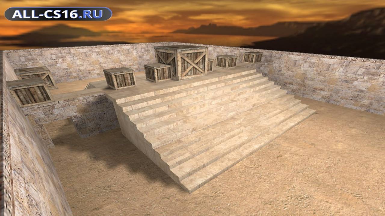 Карта «gg_stairs» для CS 1.6 для CS 1.6