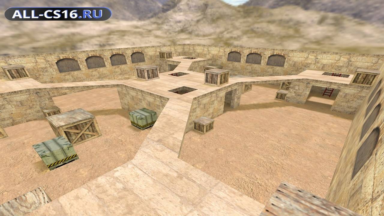 Карта «gg_strelbak» для CS 1.6 для CS 1.6