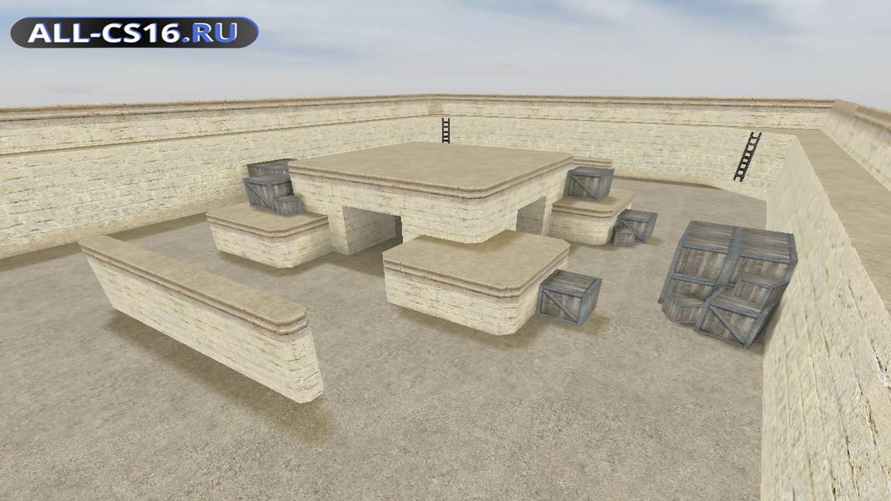 Карта «gg_supadeth_16» для CS 1.6 для CS 1.6