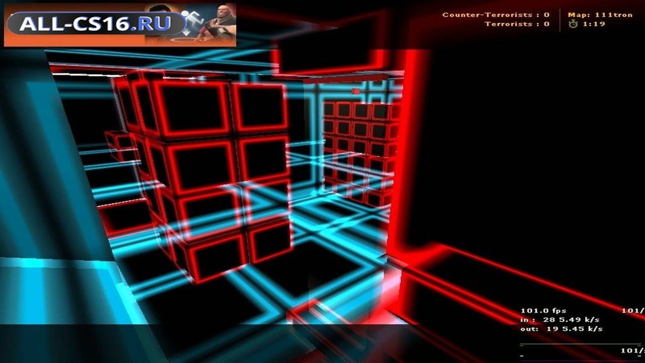 Карта «gg_tron» для CS 1.6 для CS 1.6