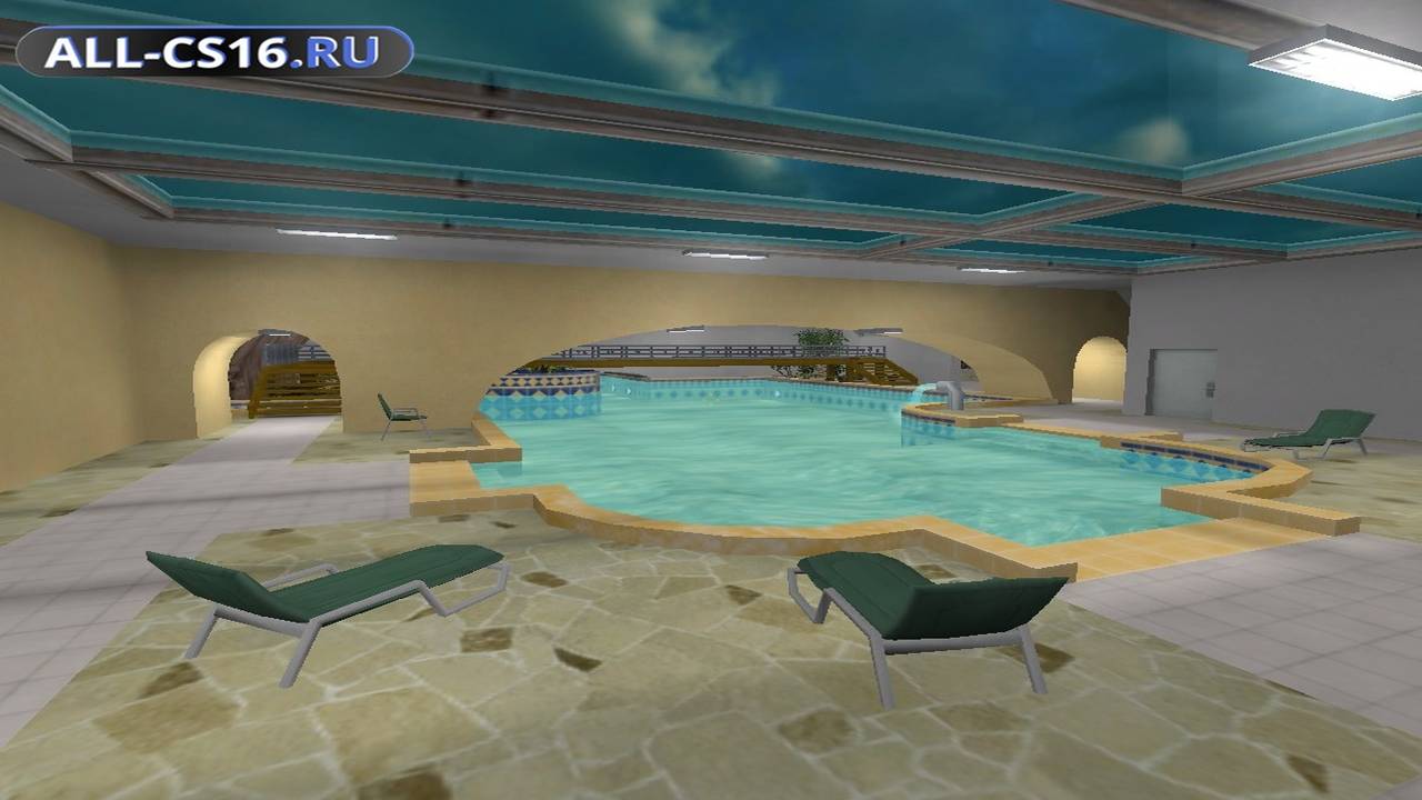 Карта «gg_waterland» для CS 1.6 для CS 1.6