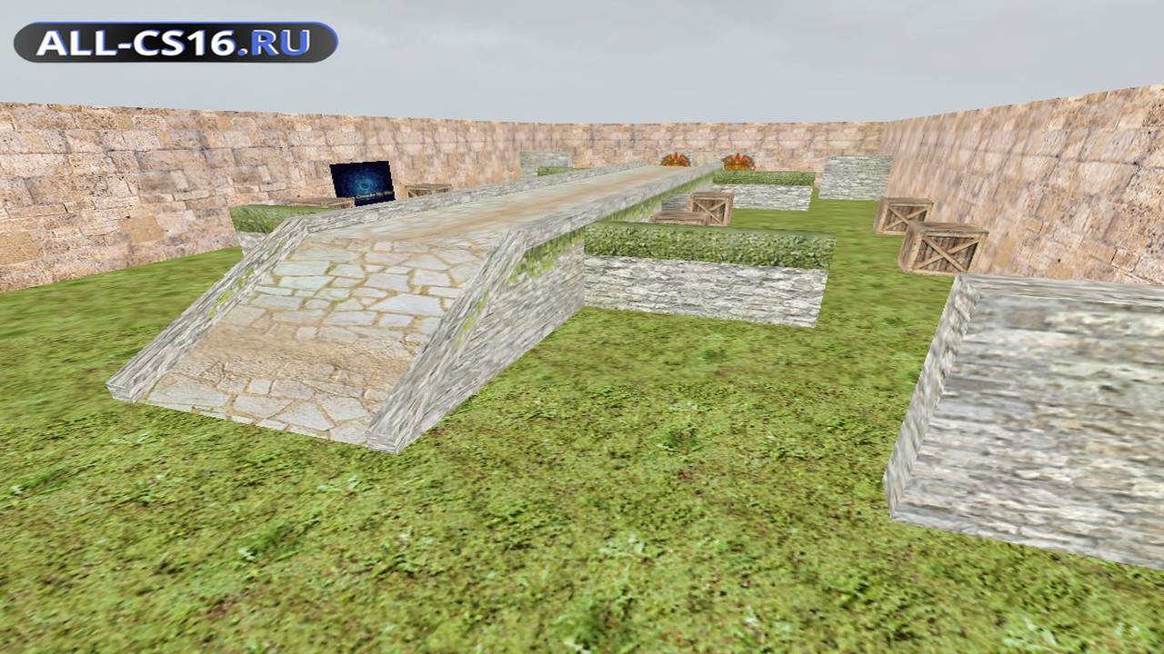Карта «gg_x» для CS 1.6 для CS 1.6