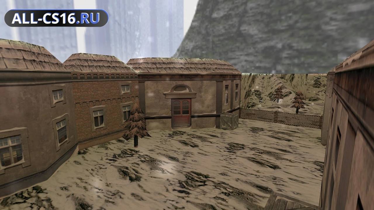 Карта «gg_ytt_snowvillage» для CS 1.6 для CS 1.6