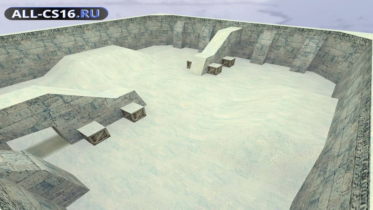 Карта «gg_zima_dust» для CS 1.6 для CS 1.6