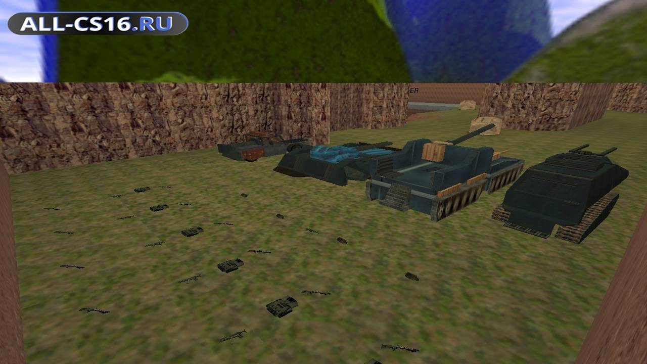 Карта «gijoe_cars» для CS 1.6 для CS 1.6