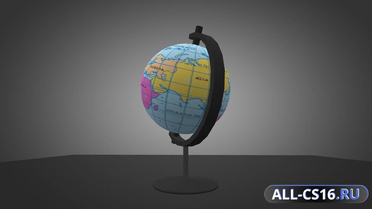 Модель для CS 1.6 - Globe Animation