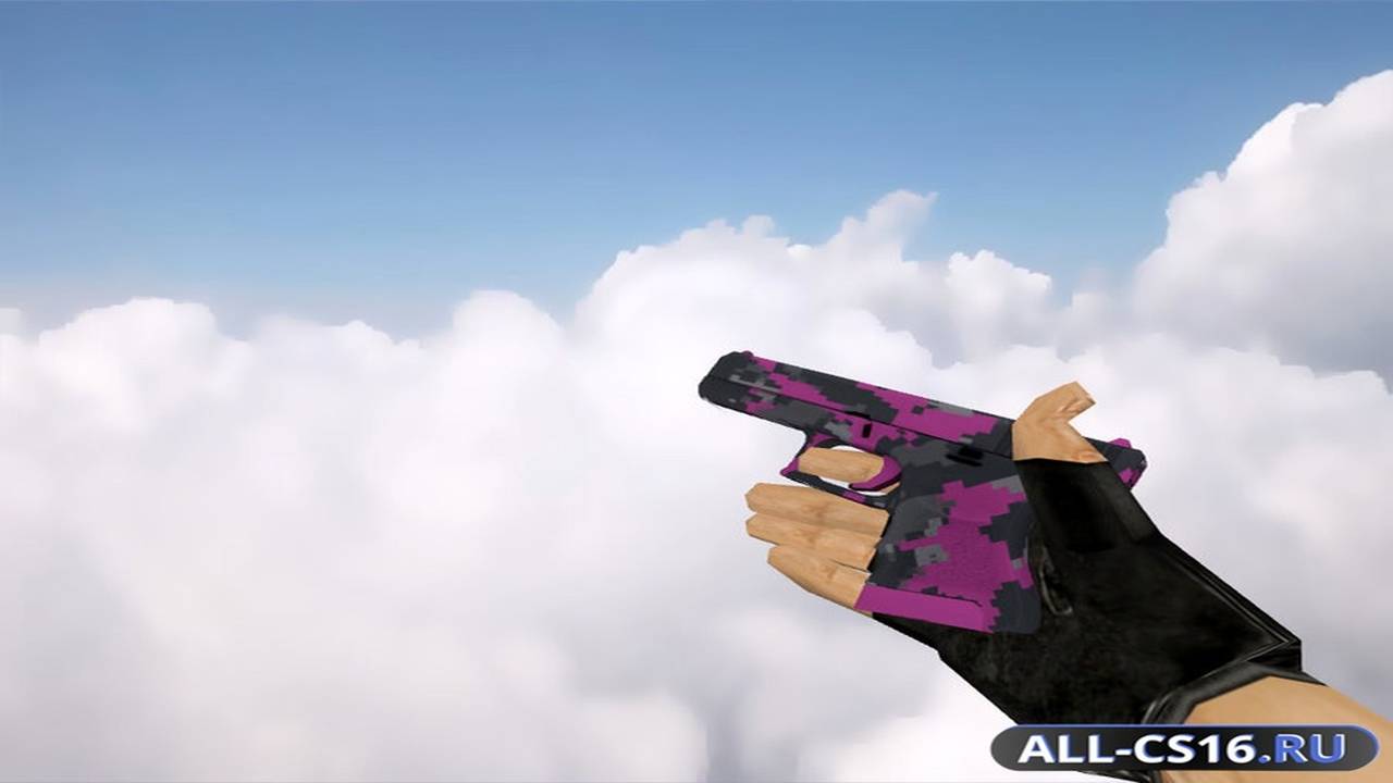 Модель оружия для CS 1.6 - Glock Розовый