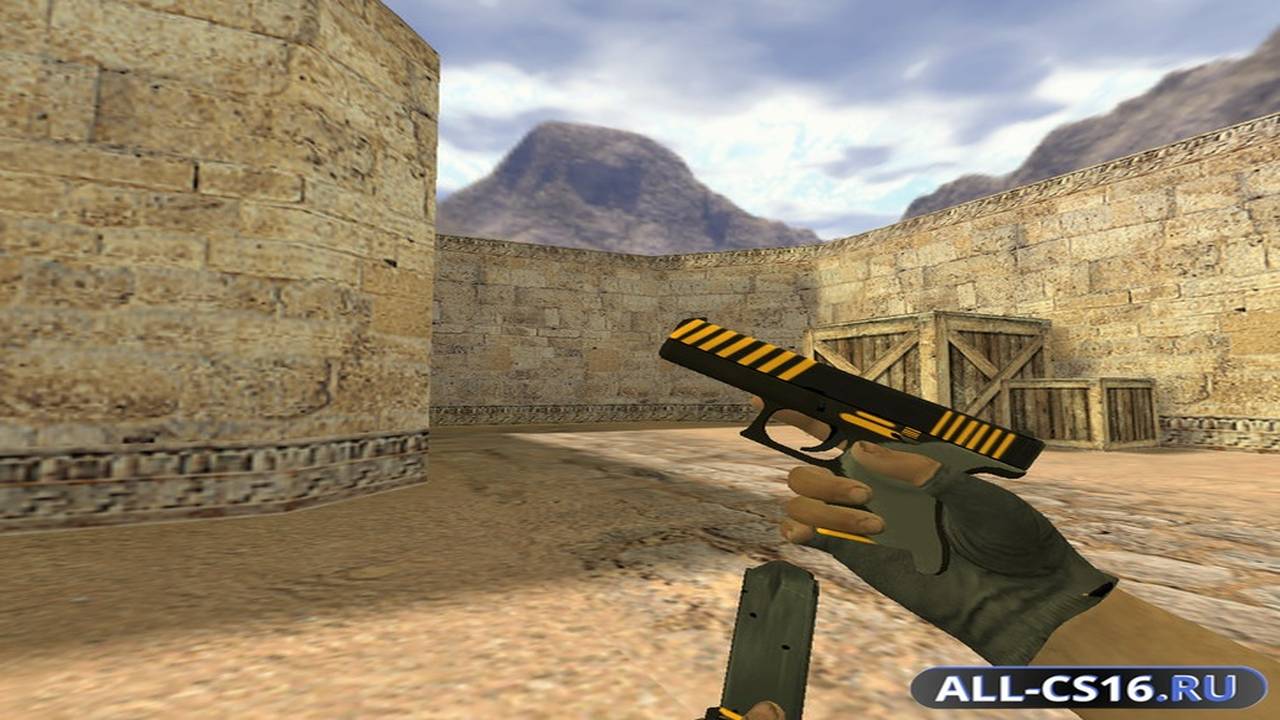 Модель оружия для CS 1.6 - Glock Glock Внимание