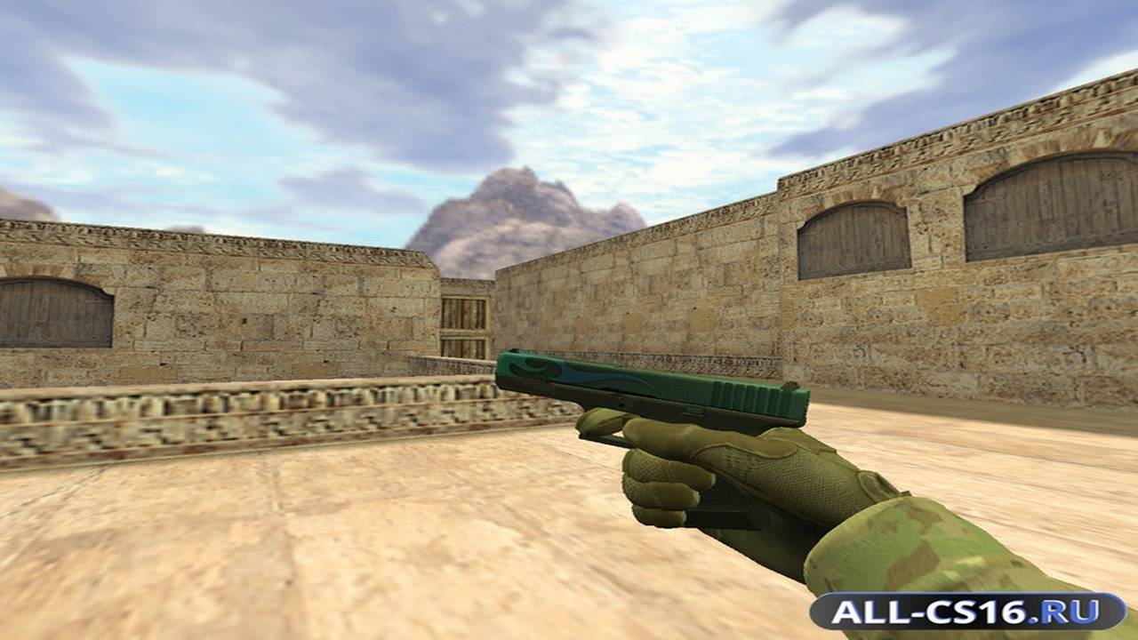 Модель оружия для CS 1.6 - Glock Glock Горелка Бунзена