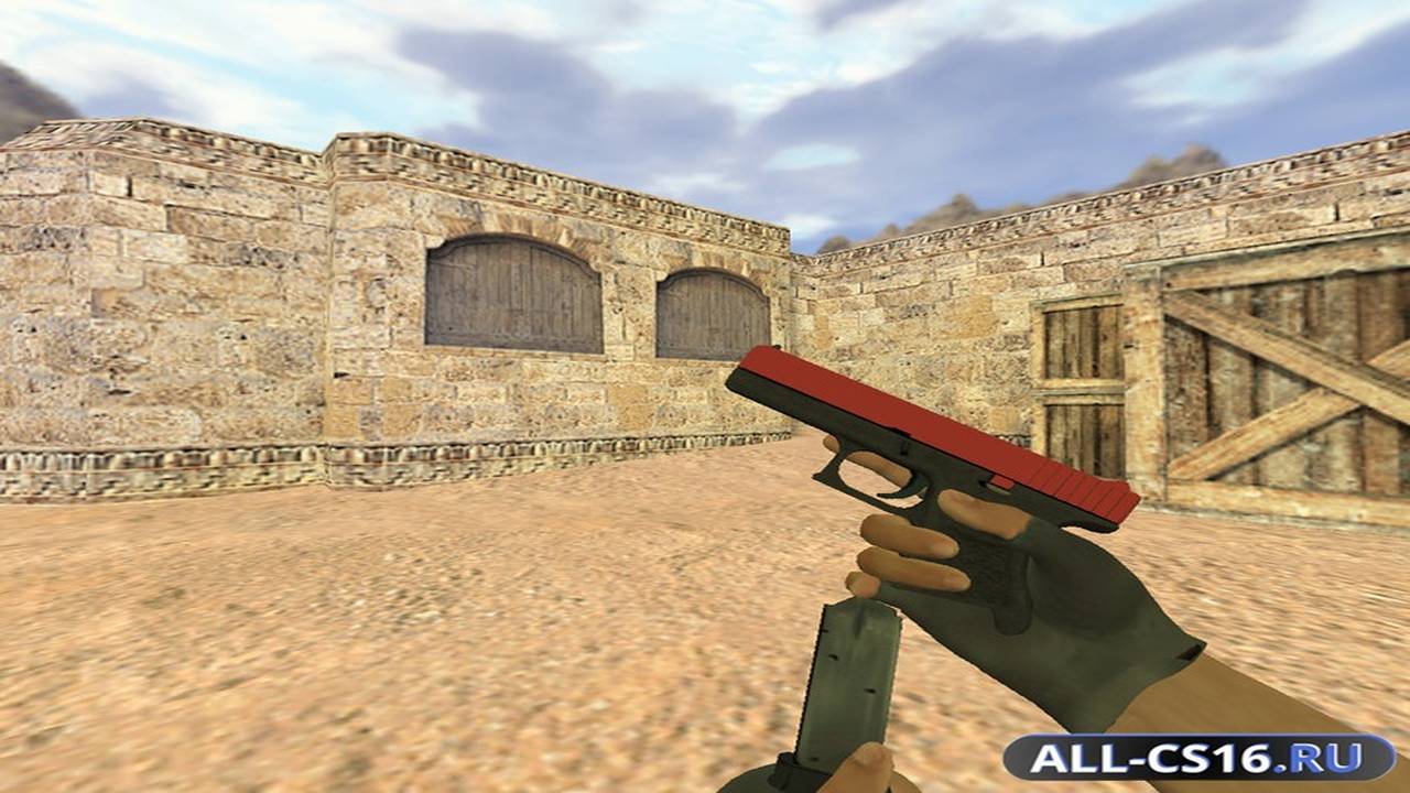 Модель оружия для CS 1.6 - Glock Glock Карамельное яблоко