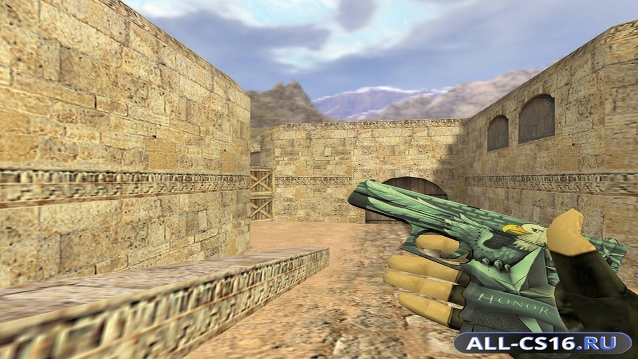 Модель оружия для CS 1.6 - Glock Glock Дело чести
