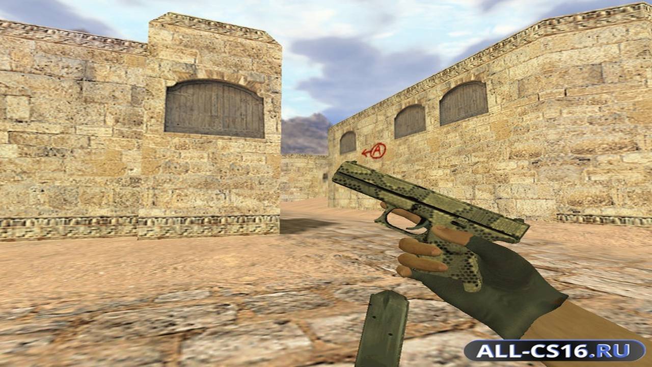 Модель оружия для CS 1.6 - Glock Glock Гремучая смерть