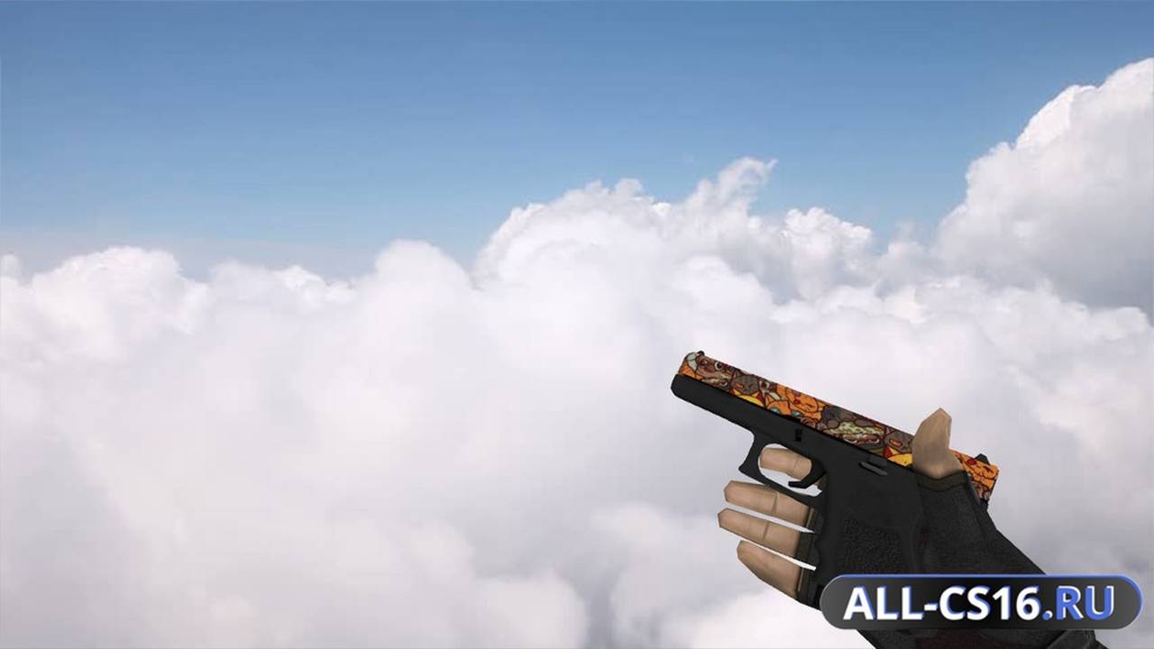 Модель оружия для CS 1.6 - Glock Glock | ЛАПКИ