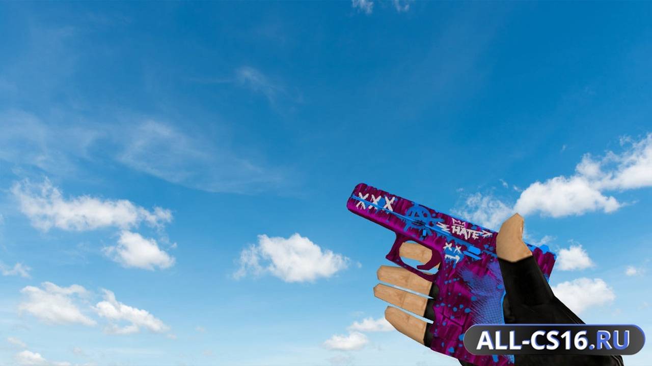 Модель оружия для CS 1.6 - Glock Glock Riot
