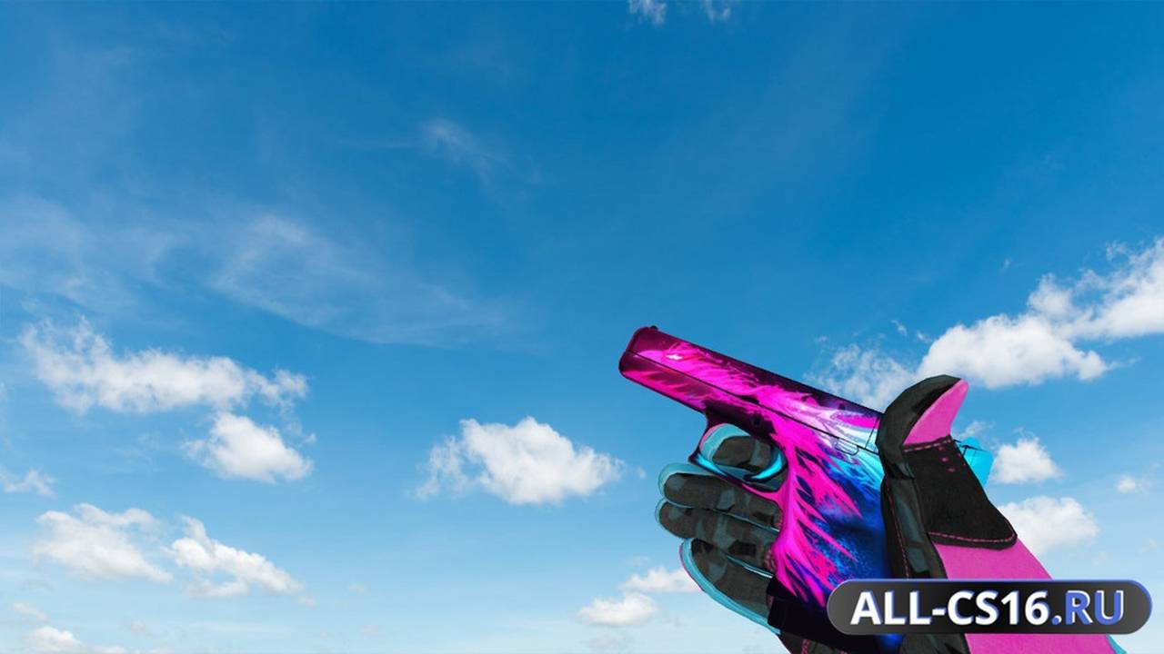 Модель оружия для CS 1.6 - Glock Glock Splash Burn