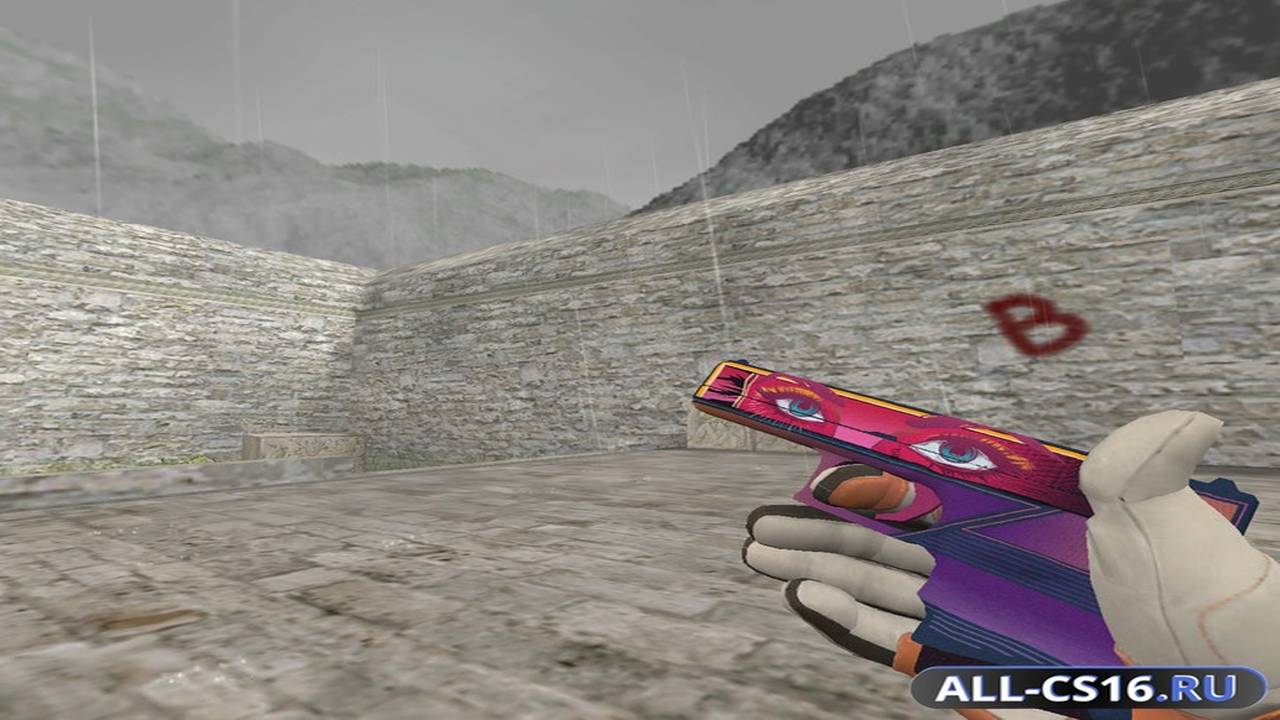 Модель оружия для CS 1.6 - Glock Мода