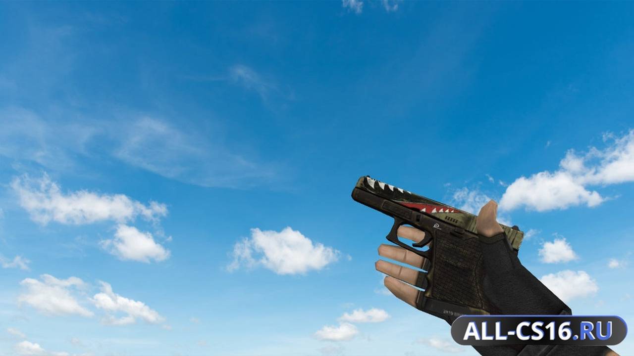 Модель оружия для CS 1.6 - Glock Glock Ястреб