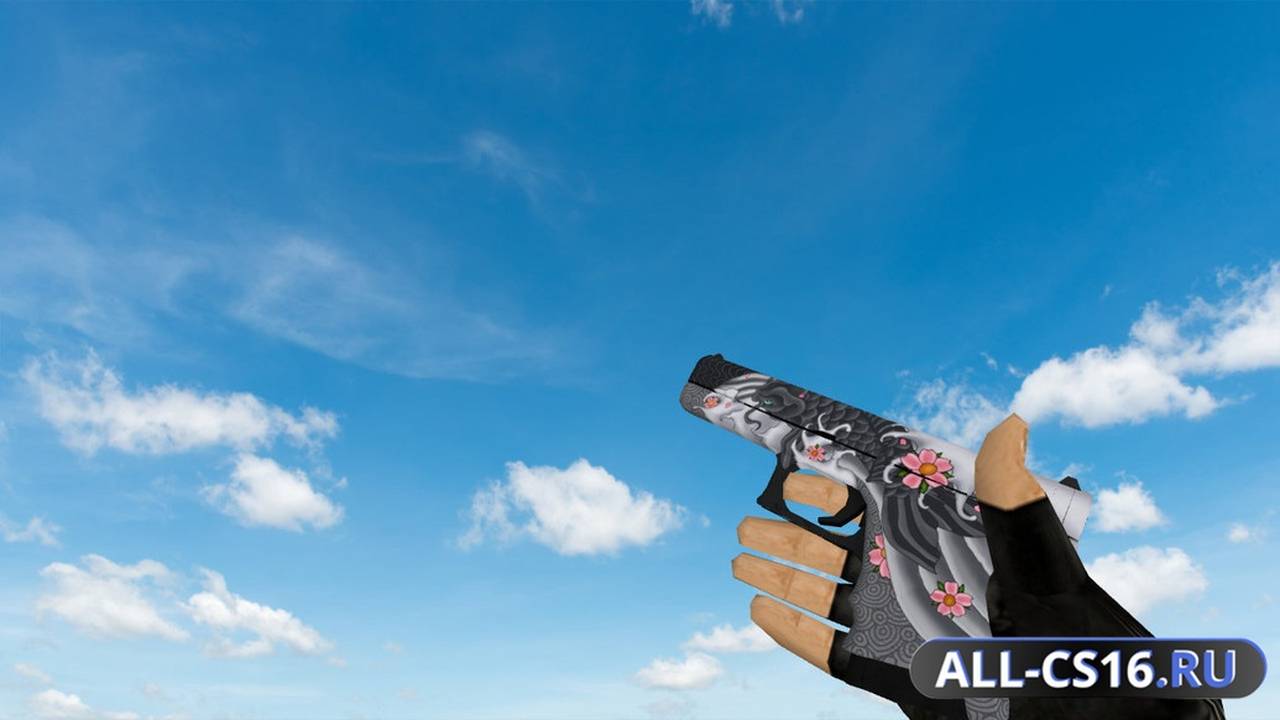 Модель оружия для CS 1.6 - Glock Glock Water Eclipse